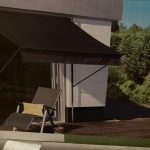 Montiranje tende na terasi