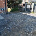 Popločavanje dvorišta behaton pločama 54m2