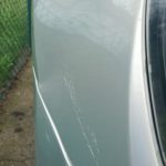 Ispravljanje dela auta od ulubljenja